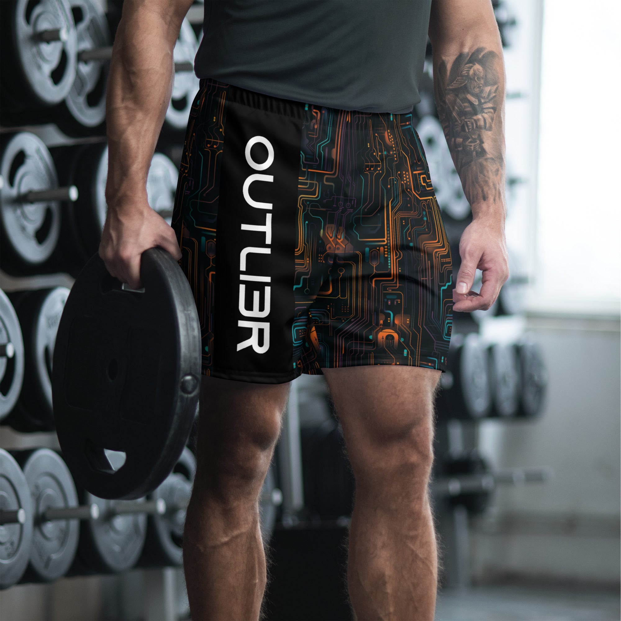 Digital Men's Athletic Shorts