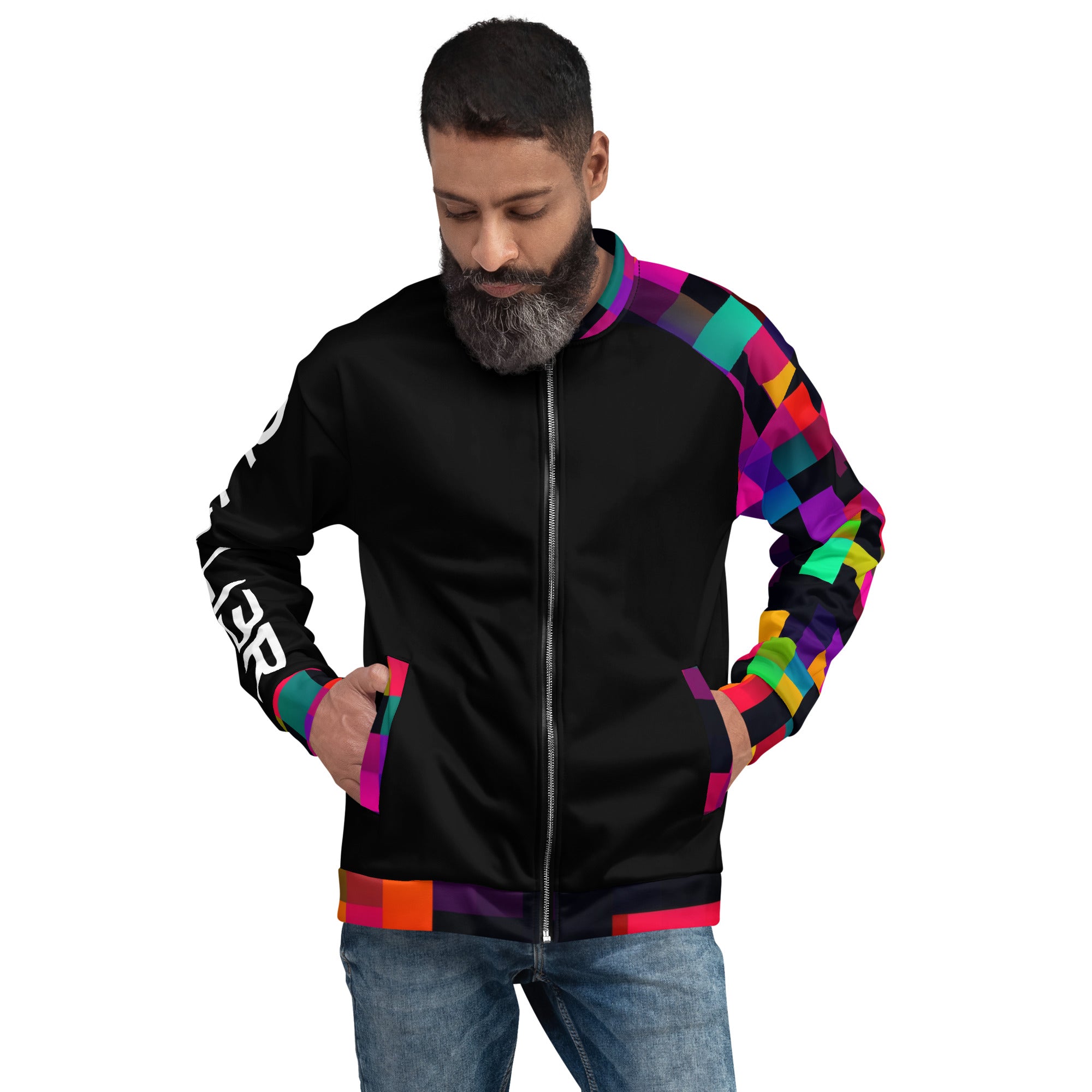 Pixel Perfect Bomber Jacket