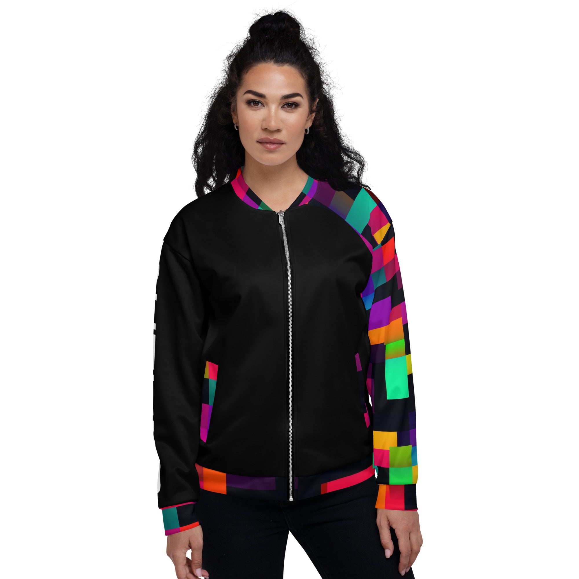 Pixel Perfect Bomber Jacket