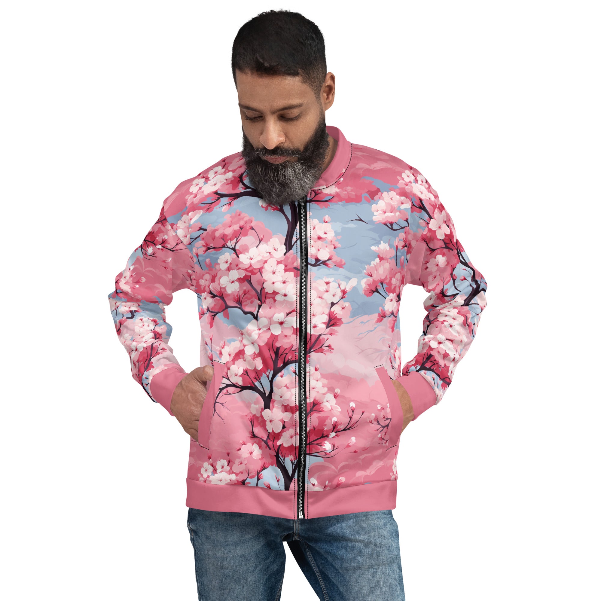 Cherry Blossom Bomber Jacket