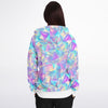 Prismatic Diamond Zip-Up Hoodie