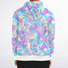 Prismatic Diamond Zip-Up Hoodie