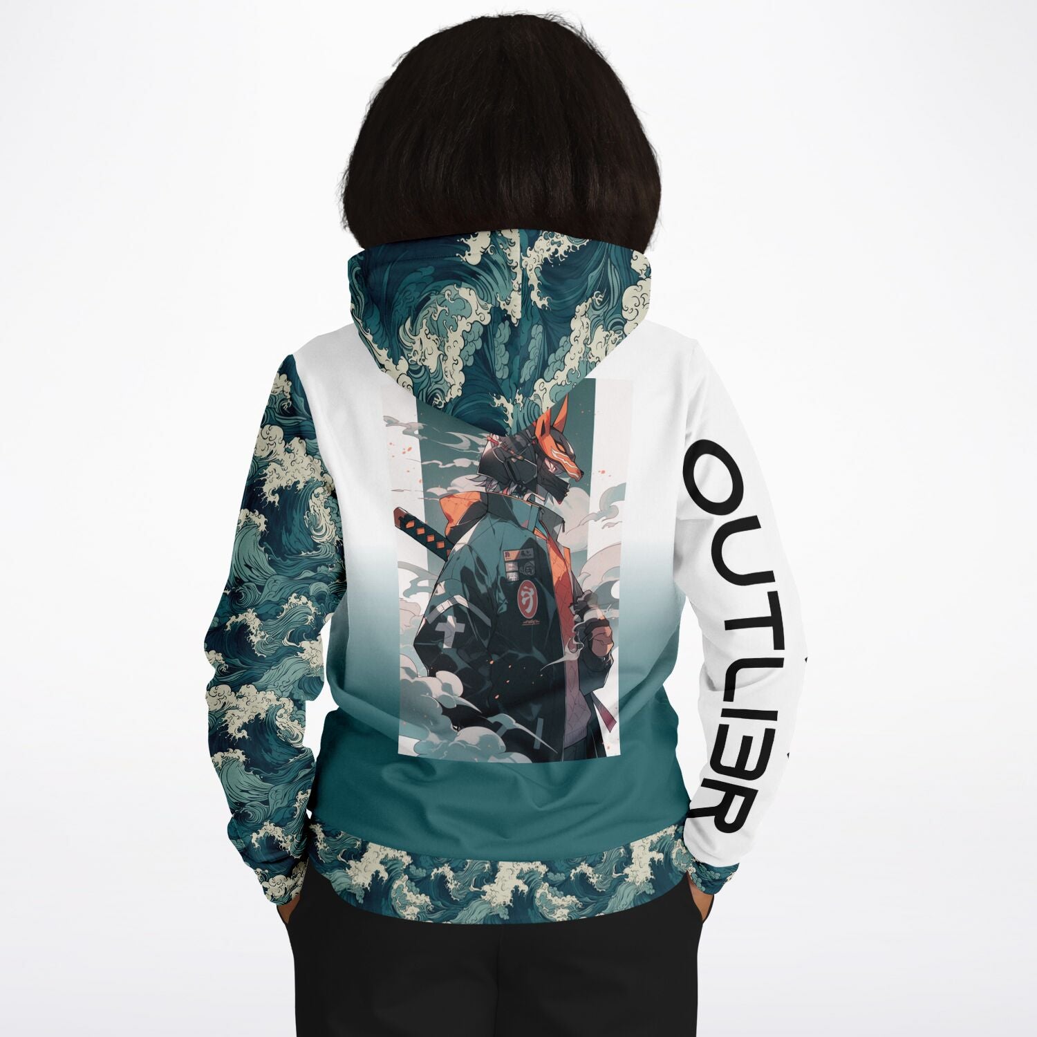 Pacific Waves Pullover Hoodie