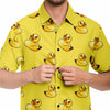 Angry Mother Ducker (Yellow) Button Down Shirt