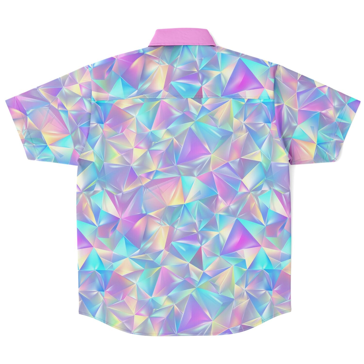 Prismatic Diamond Button Down Shirt