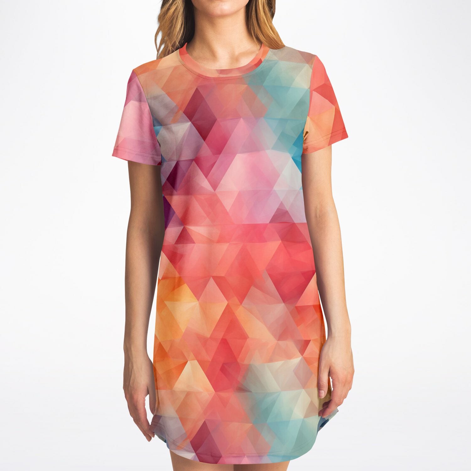 Prismatic T-Shirt Dress