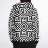 Tribal (White) Zip-Up Hoodie