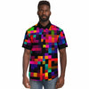 Pixel Perfect Short Sleeve Button Down Shirt