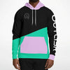 Duo Tone (Mint & Pink)  Pullover Hoodie