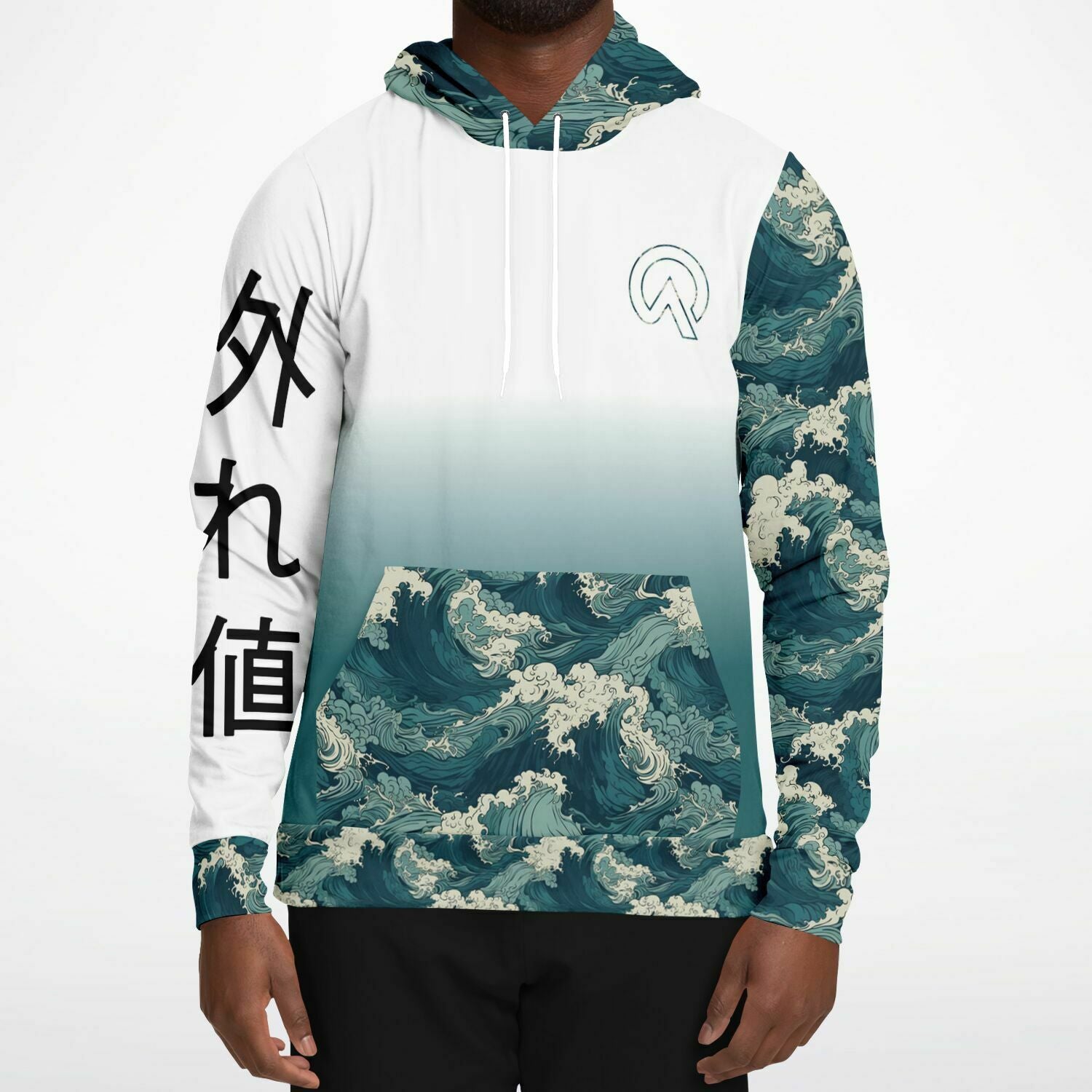 Pacific Waves Pullover Hoodie