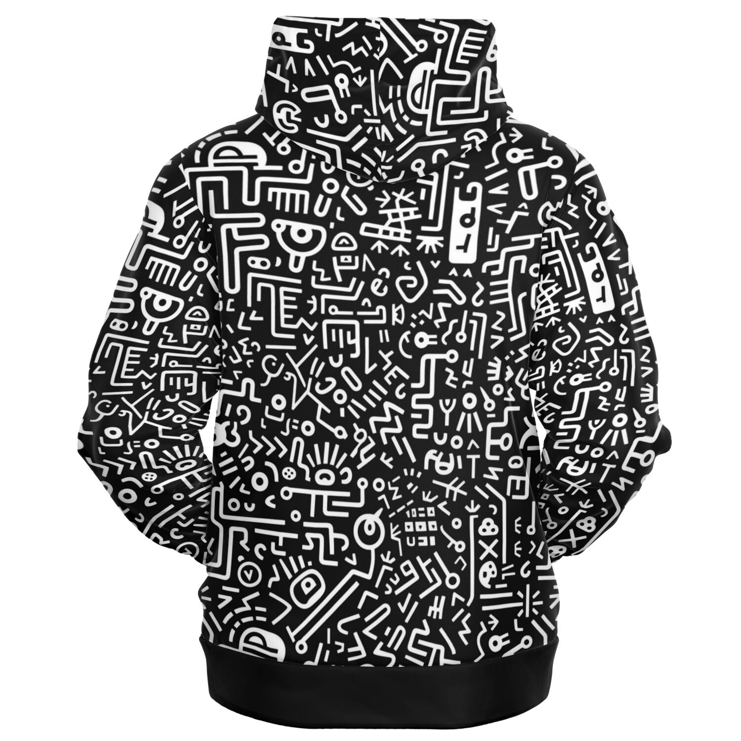 Doodle Zip-Up Hoodie