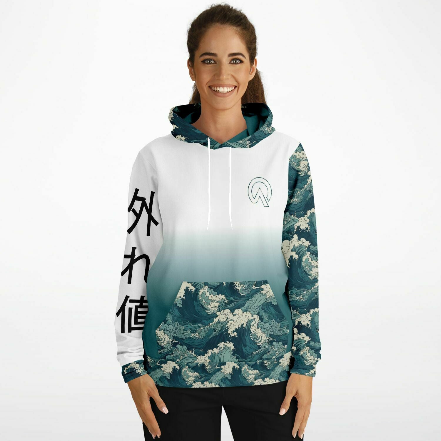 Pacific Waves Pullover Hoodie