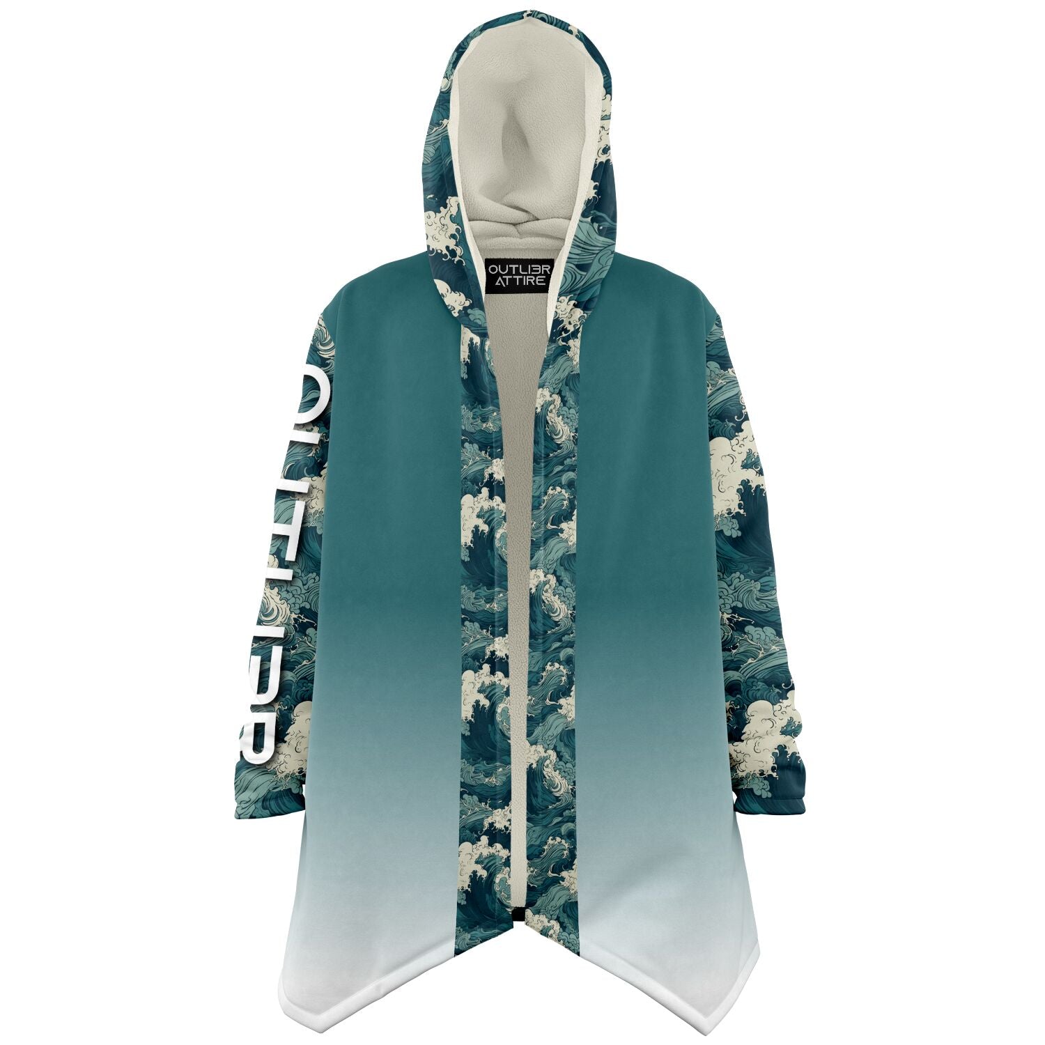 Pacific Waves Microfleece Cloak